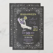 ハロウィーンカクテルパーティーブーゼボス 招待状 (正面/裏面)