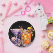 ハロウィーンカクテルパーティー ペーパープレート (パーティー)