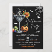 ハロウィーンカクテルパーティー 招待状 (正面)
