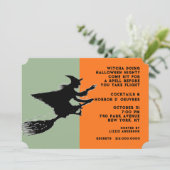 ハロウィーンカクテルパーティー 招待状 (スタンド正面)