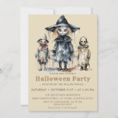 ハロウィーンカクテル&コスチュームパーティー 招待状 (正面)