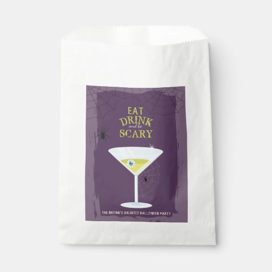 ハロウィーンカクテル フェイバーバッグ (正面)
