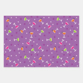 ハロウィーンカクテル ラッピングペーパーシート (正面)