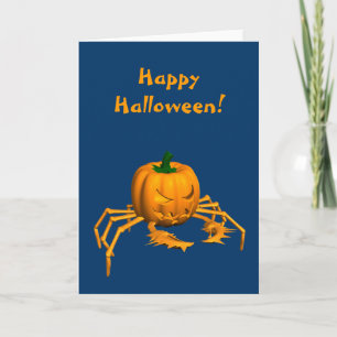 ハロウィーンカニ カード