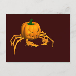 ハロウィーンカニ ポストカード