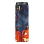 ハロウィーンカバリヤキングチャールズスパニエル犬パンプキンス タンブラー (裏面)