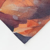 ハロウィーンカバリヤキングチャールズスパニエル犬パンプキンス フリースブランケット (角)