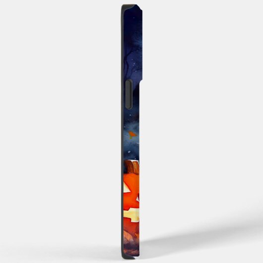 ハロウィーンカバリヤキングチャールズスパニエル犬パンプキンス Case-Mate iPhoneケース (裏面 / 右)