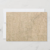 ハロウィーンカプキンボーイ1st誕生日ブルーバーラップ 招待状 (裏面)