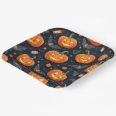 ハロウィーンカボキンスクエアプレート ペーパープレート (傾斜あり)