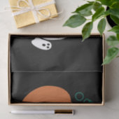 ハロウィーンカボチャおもしろい幽霊少年たち 薄葉紙 (ギフト)