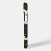 ハロウィーンカボチャとこうもりパターンヴィンテージ秋 Case-Mate iPhoneケース (裏面 / 左)