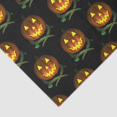 ハロウィーンカボチャとつる植物 薄葉紙 (詳細)
