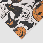 ハロウィーンカボチャとモンスター 薄葉紙 (詳細)