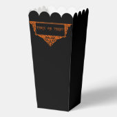 ハロウィーンカボチャのオレンジトリックまたはトリート フェイバーボックス (正面)