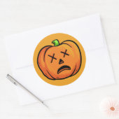 ハロウィーンカボチャのステッカー9 ラウンドシール (封筒)