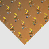 ハロウィーンカボチャのトリックまたは治療 薄葉紙 (詳細)