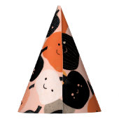 ハロウィーンカボチャのパッチ パーティーハット (裏面)