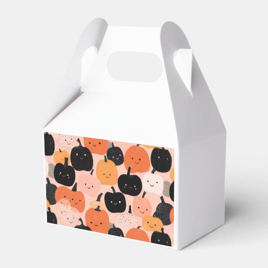 ハロウィーンカボチャのパッチ フェイバーボックス (正面サイド)
