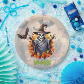 ハロウィーンカボチャのパッチ ペーパープレート (パーティー)