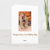 ハロウィーンカボチャのヘッドカード カード (裏面)