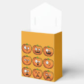 ハロウィーンカボチャカスタムン文字のビーフボックス フェイバーボックス (オープン)