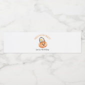 ハロウィーンカボチャバケット ペットボトルラベル (シングルラベル)