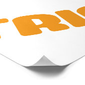 ハロウィーンカボチャバケット ポスター (角)