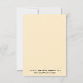 ハロウィーンカボチャパーティの招待状 招待状 (裏面)