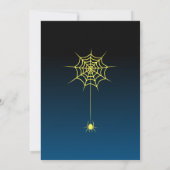 ハロウィーンカボチャパーティー 招待状 (裏面)