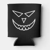 ハロウィーンカボチャ怒顔 缶クーラー (正面)