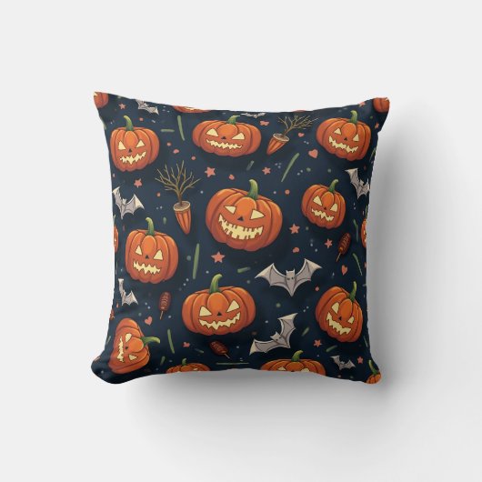ハロウィーンカボチャ枕クッション クッション (正面)