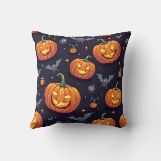 ハロウィーンカボチャ枕クッション クッション (裏面)