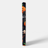 ハロウィーンカボチャ柄の電話ケース Case-Mate iPhoneケース (裏面 / 左)