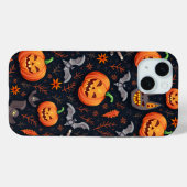 ハロウィーンカボチャ柄の電話ケース Case-Mate iPhoneケース (裏面 (横))