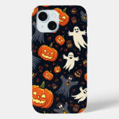 ハロウィーンカボチャ柄の電話ケース Case-Mate iPhoneケース (裏面)