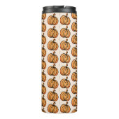 ハロウィーンカボチャ模様 タンブラー (裏面)