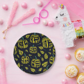 ハロウィーンカボチャ紙プレート ペーパープレート (パーティー)