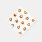 ハロウィーンカボチャ赤ちゃんシャワーペーパーナプキン スタンダードカクテルナプキン (角)