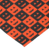 ハロウィーンカボチャ顔スクエア テーブルクロス (アングル)