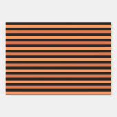 ハロウィーンカボチャ顔幽霊パタ不気味ーン ラッピングペーパーシート (正面2)