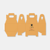 ハロウィーンカボチャ黒猫お願いボックス フェイバーボックス (折り畳みなし)