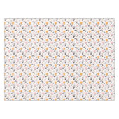 ハロウィーンカボチャ、クモ、幽霊、こうもり、キャンディ テーブルクロス (正面(横))