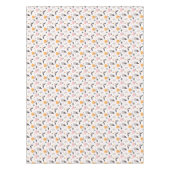 ハロウィーンカボチャ、クモ、幽霊、こうもり、キャンディ テーブルクロス (正面)