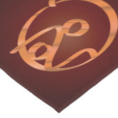 ハロウィーンカボチャ ショートテーブルランナー (コーナー)