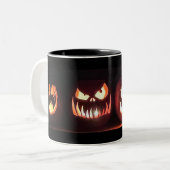 ハロウィーンカボチャ ツートーンマグカップ (正面左)