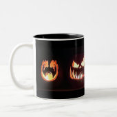 ハロウィーンカボチャ ツートーンマグカップ (左)