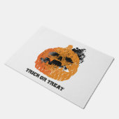 ハロウィーンカボチャ ドアマット (アングル)