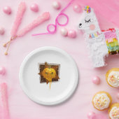 ハロウィーンカボチャ ペーパープレート (パーティー)