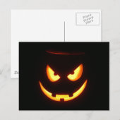 ハロウィーンカボチャ ポストカード (正面/裏面)